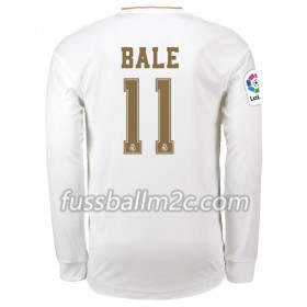 Fußballtrikots Real Madrid Gareth Bale 11 Heim Trikotsatz 2019-2020 Langarm